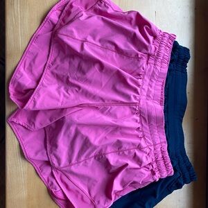 Lululemon running shorts, Lot of 2